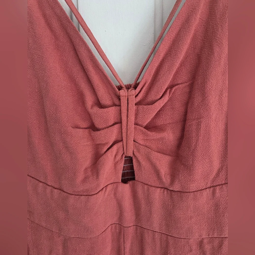 Anrabess Linen Blend Jumpsuit